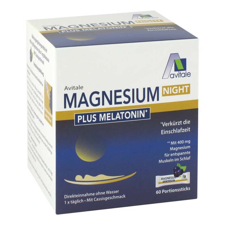AVITALE Magnesium Night plus Melatonin